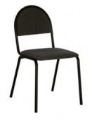 OLSS стул СМ-7 ткань черная В-14 рама окрашенная черной порошковой краской