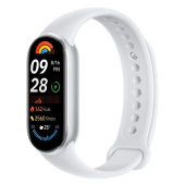 Фитнес-браслет Xiaomi Smart Band 9 1.62" 135-210мм серебристый (BHR8340GL)
