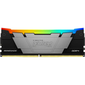 Память DDR4 8Gb 3200MHz Kingston KF432C16RB2A/8 FURY Renegade RGB Black XMP Non-ECC Unbuffered