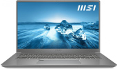 Ноутбук MSI Prestige 15 A12UC-224RU Core i5 1240P 16Gb SSD512Gb NVIDIA GeForce RTX 3050 4Gb 15.6" IPS FHD (1920x1080) Windows 11 Professional silver WiFi BT Cam