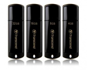 TRANSCEND 16GB JF350 черный