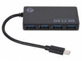 Концентратор (Хаб) USB3.1 Type-CM - 4*USB3.0 (F) VCOM