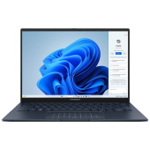 Ноутбук 14" Asus Zenbook 14 UX3405MA-QD379W синий U7-155H 16Gb/1Tb W11H (90NB11R1-M00ZU0)