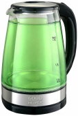 Чайник электрический Goodhelper KPG-1810 green 1,8л 1800Вт прозрачный/стальной