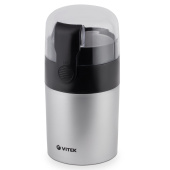 Кофемолка Vitek VT-1540 120Вт серебристый