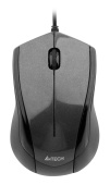 Мышь A4Tech V-Track Padless N-400 серый оптическая (1000dpi) USB (3but)