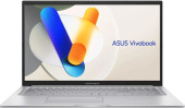 Ноутбук 17.3" Asus VivoBook X1704VA-AU1107 серебристый Core 7 150U 16GB/1TB IntelGr NoOS (90NB13X1-M00MT0)