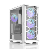 Корпус Zalman Miditower Z10 DUO White (без БП) ATX