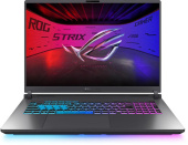 Ноутбук 18" Asus ROG Strix G18 G815LR-S9085 серый Core Ultra 9 275HX 32Gb/1Tb RTX5070Ti 12Gb noOS (90NR0LT1-M00390)