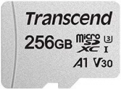 Флеш карта microSDXC 256Gb Class10 Transcend TS256GUSD300S-A + adapter