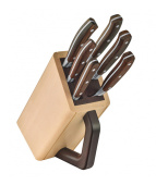 Набор ножей кухон. Victorinox Grand Maitre Cutlery Block (7.7240.6) компл.:6шт с подставкой дерево подар.коробка