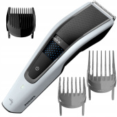 Машинка для стрижки Philips HC5610/15 насадок:3шт сеть/аккум.черный/серебристый