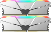 Память DDR4 2x8GB 3600MHz Netac NTSRD4P36DP-16SC Shadow RGB RTL Gaming PC4-28800 CL18 DIMM 288-pin 1.35В kit Intel с радиатором Ret
