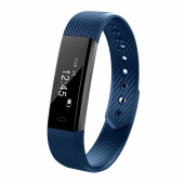 Фитнес-браслет Lime Lime 115 Blue 0.86” регулируемый голубой (Lime 115 blue)