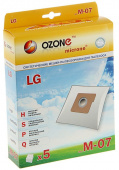 Пылесборник Ozone micron M-07 синт. 5шт. LG TB-33