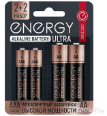 ENERGY Ultra LR6+LR03/4B (АА+ААА) 104981