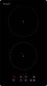 Встраиваемая электрическая варочная панель Weissgauff HI 32 BA черный