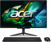 Моноблок 23.8" Acer Aspire C24-1610 черный i3 N305 8Gb/256Gb UHDG FHD Eshell клавиатура мышь