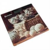 Весы напольные Василиса ВА-4016 "Три кота" : 180 кг, 26*26см (10)