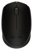 Мышь Logitech B170 черный опт. беспр. USB д/ноутбука 910-004798