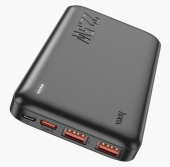 HOCO (6931474782472) J101 Astute 22.5W fully compatible 10000 mAh (черный)