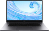 Ноутбук Huawei MateBook D 15 Core i7 1165G7 16Gb SSD512Gb Intel Iris Xe graphics 15.6" IPS FHD (1920x1080) Windows 11 grey WiFi BT Cam