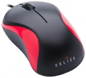 OKLICK 115S черный оптическая (800dpi) USB для ноутбука (2but)