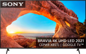 Телевизор LED Sony 50" KD55X85TJR BRAVIA черный Ultra HD 120Hz DVB-T DVB-T2 DVB-C DVB-S DVB-S2 USB WiFi Smart TV