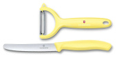 Набор ножей кухон. Victorinox Swiss Classic (6.7116.23L82) компл.:1шт овощеч. желтый карт.коробка