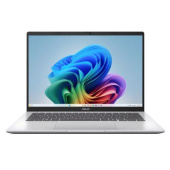 Ноутбук 14" Asus VivoBook 14 M1407KA-LY028 серебристый Ryzen AI 5 340 16Gb/512Gb RadeonGr DOS  (90NB15H3-M000X0)