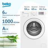 Стиральная машина BEKO WRE 6512BWW