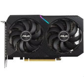 Видеокарта Asus PCI-E 4.0 RTX3050 8Gb DUAL-RTX3050-O8G-V2 GDDR6 128bit 1822/14000 1xDVI 1xHDMI 1xDP RTL (90YV0GH6-M0NA00)
