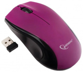 Мышь Gembird MUSW-320-P беспроводная, фиолетовый, 3кн, 1000dpi