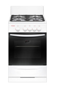 Плита Газовая Gefest CG 50М02 К73 белый (без крышки) реш.чугун