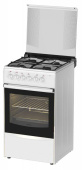Плита Комбинированная Darina 1B КM 441 301 W белый реш.сталь