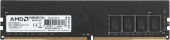 Память DDR4 4Gb 3200MHz AMD R944G3206U2S-U Radeon R9 Gamer Series RTL PC4-25600 CL16 288-pin 1.35В Ret