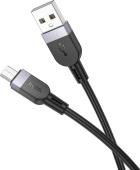 HOCO (6942007636223) X109m 2.4A USB-microUSB 1 m черный