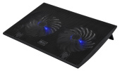 Подставка для ноутбука Digma D-NCP170-2H 17"390x270x25мм 2xUSB 2x 160ммFAN 700г черный