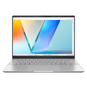 Ноутбук 14" Asus VivoBook S14 OLED M5406WA-QD127 серебристый R-AI9-365 24Gb/1Tb Radeon880M noOS (90NB14P1-M007L0)