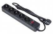 EXEGATE SP-5-3B (5 розеток/3M/евровилка) черный