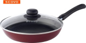 SCOVO СЭ-030 expert со стекл. крышкой д.28 см