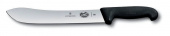 Нож кухонный Victorinox Swibo (5.7403.31) стальной разделочный лезв.310мм прямая заточка черный