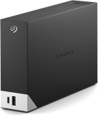 Внешний HDD 20Tb Seagate USB3.0 STLC20000400 One Touch Hub 3.5" черный USB3.0 type C