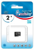 SMARTBUY MicroSD 2GB+адаптер