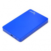 GEMBIRD EE2-U2S-40P-B внешний корпус 2.5", синий, USB 2.0, SATA, пластик (13137)