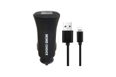 Автомобильное З/У More Choice AC23i 2.4A Apple Lightning черный