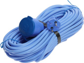 Сетевой удлинитель Powercube PC-2F-R-20(IP) 1 роз. 20м синий