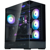 Корпус Zalman P40 Plus Prism черный без БП MidiTower ATX ARGB