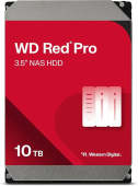 Жесткий диск 10Tb WD SATA-III WD103KFBX Red Pro (7200rpm) 512Mb 3.5"