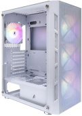 Корпус 1STPlayer FIREBASE XP белый без БП MidiTower ATX (XP-WH-4F1-W)